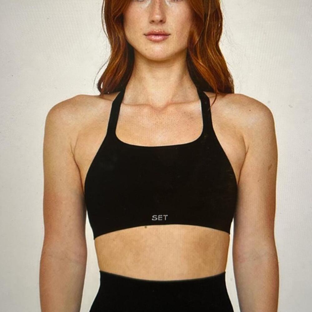 SET Active Black Sports Bra